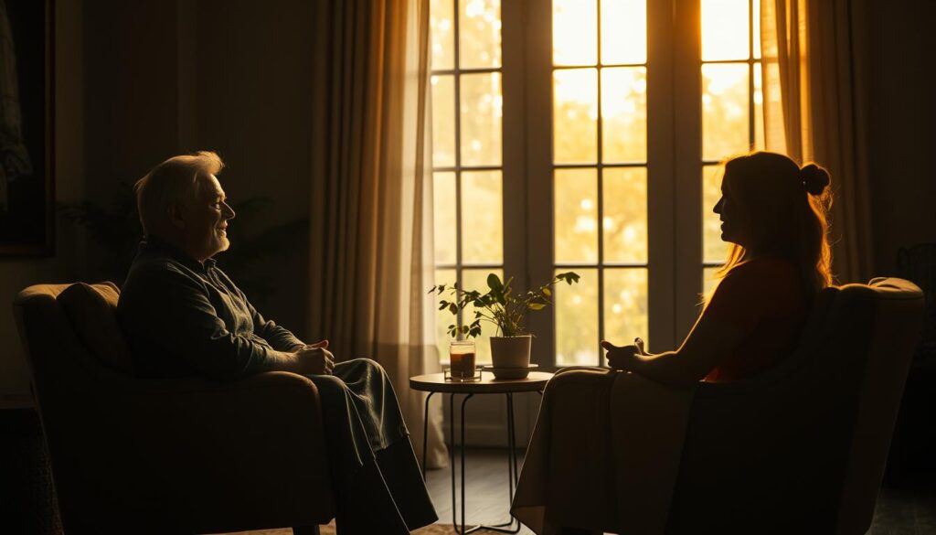 spiritual counseling session